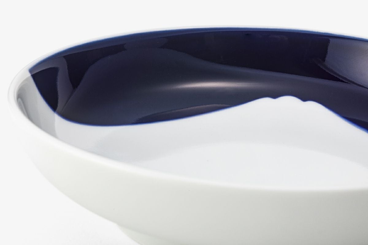 ルリ富士 アルテ・プレート | 有田焼 深川製磁｜公式オンラインストア