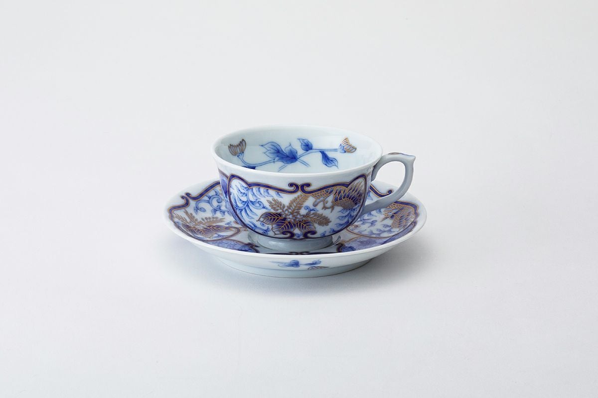 官窯窓絵桐鳳凰菊花紋 紅茶碗皿 | 有田焼 深川製磁｜公式オンラインストア