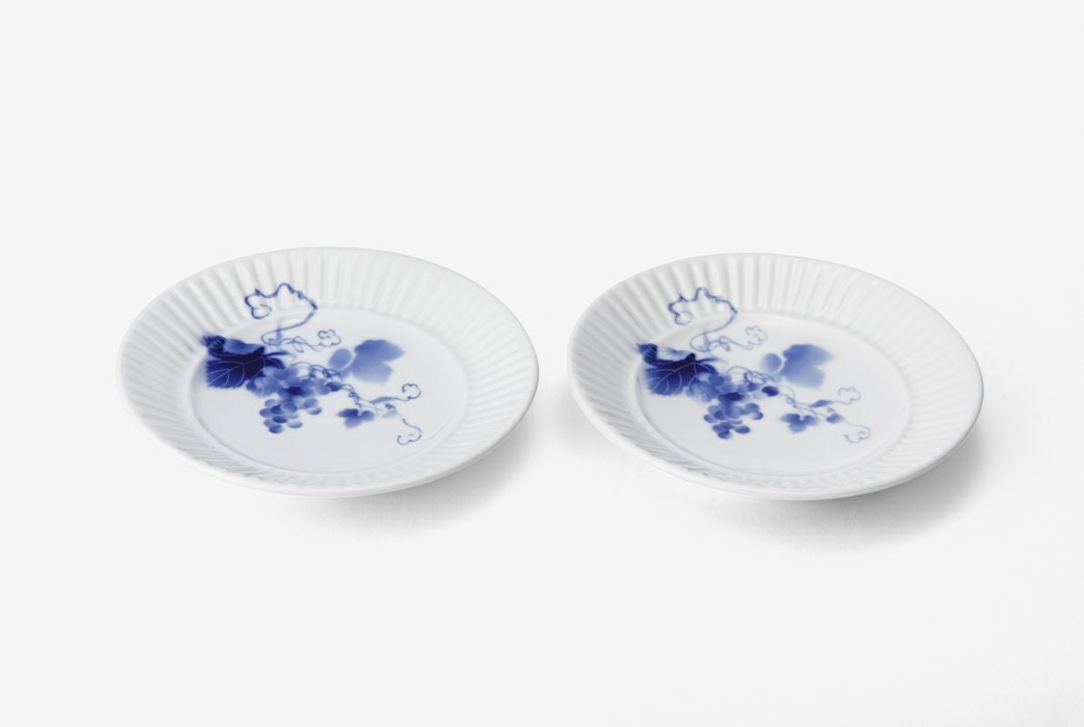 ブルーワイナリー ペア和皿 | 有田焼 深川製磁｜公式オンラインストア