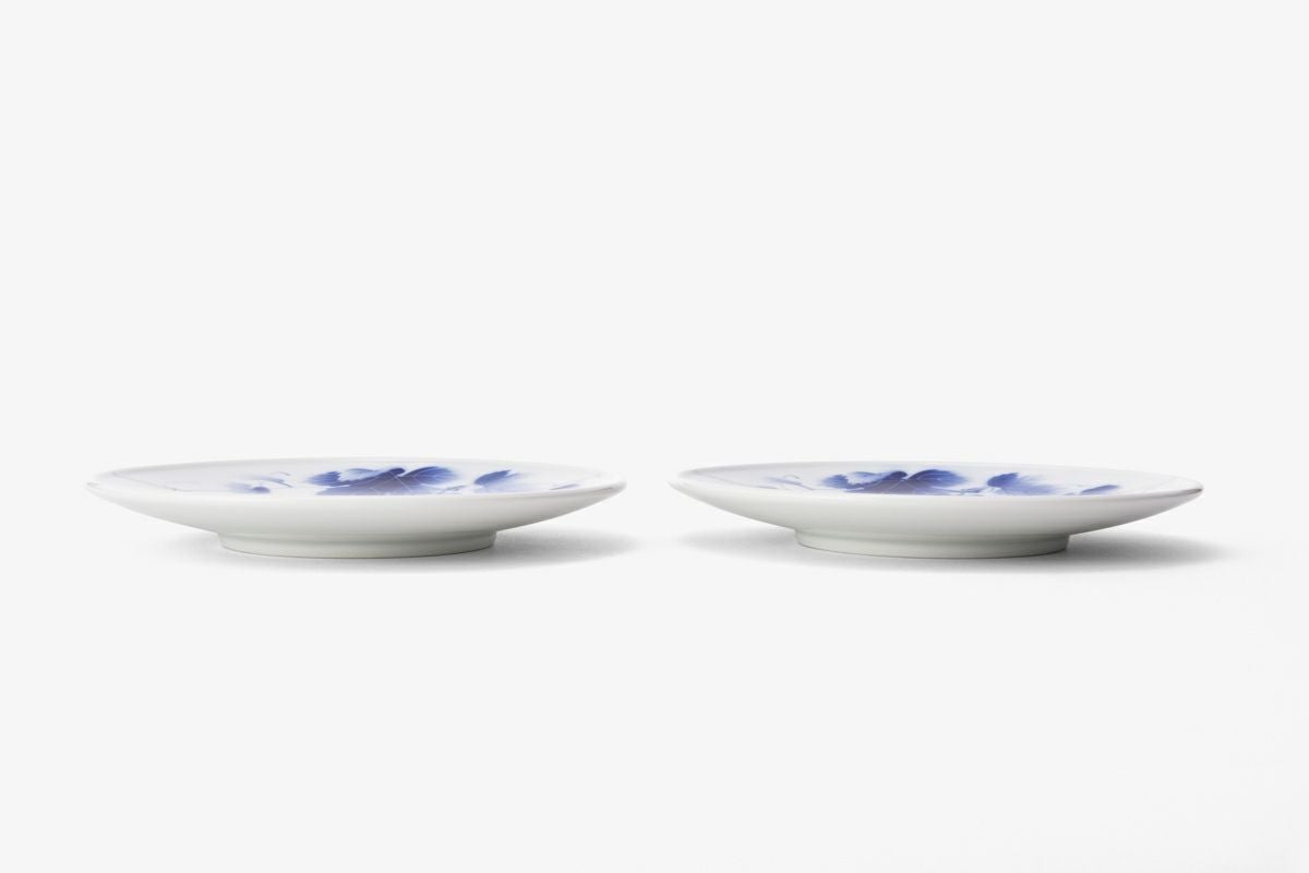 ブルーワイナリー ペア19㎝皿 | 有田焼 深川製磁｜公式オンラインストア