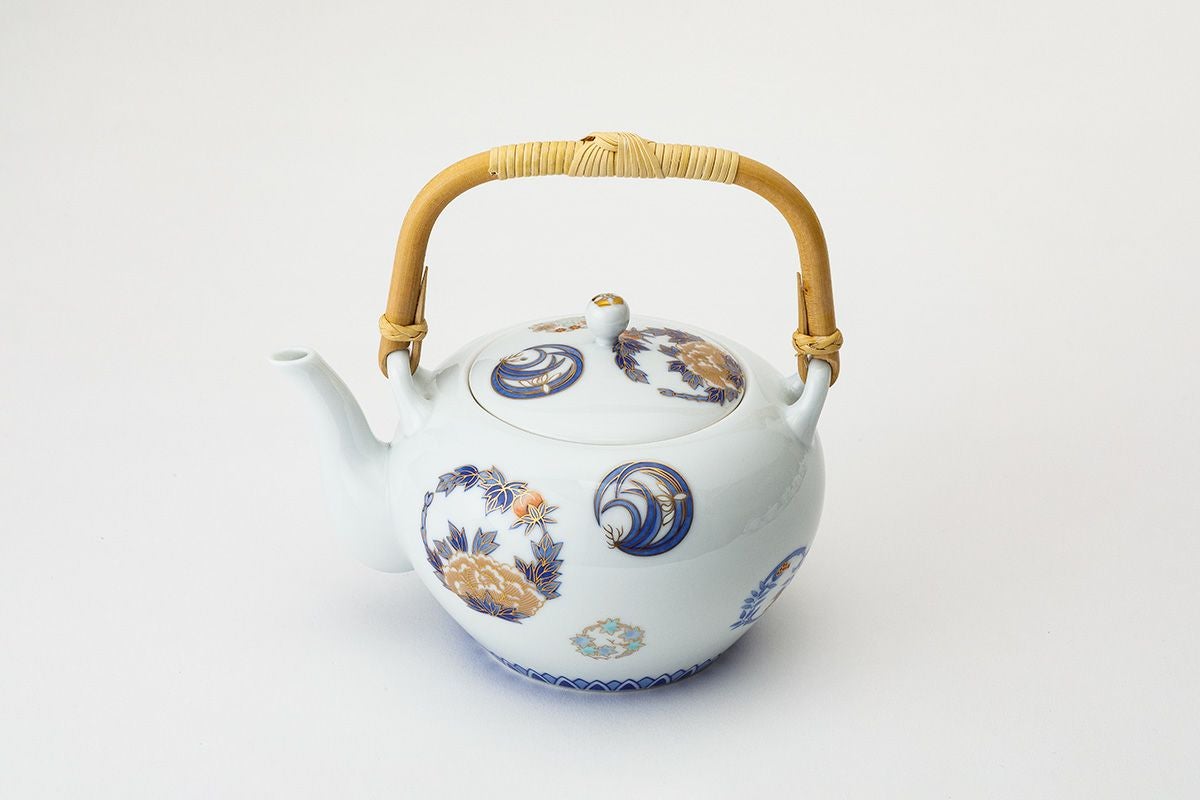 染錦花丸紋 土瓶茶器揃 | 有田焼 深川製磁｜公式オンラインストア
