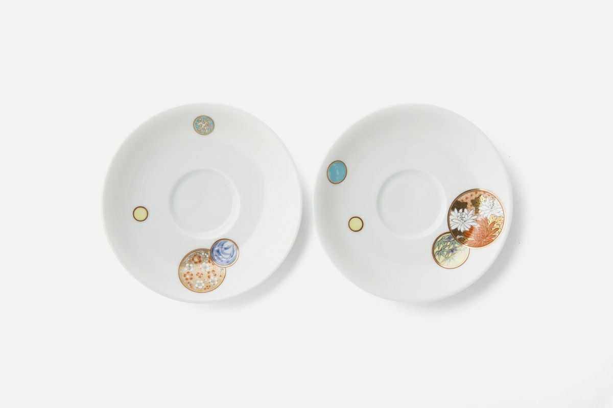 d222602 深川製磁 紅桜 箱付き 深川皿 平皿 四角 ギフト 金箔 独創的 希少 オシャレ 飾皿 和食器 箱付 風情 現状品 中古品 プレート 花柄 2024年に創業130年を迎える＜深川製磁＞受け継がれる職人の技術 | 三越
