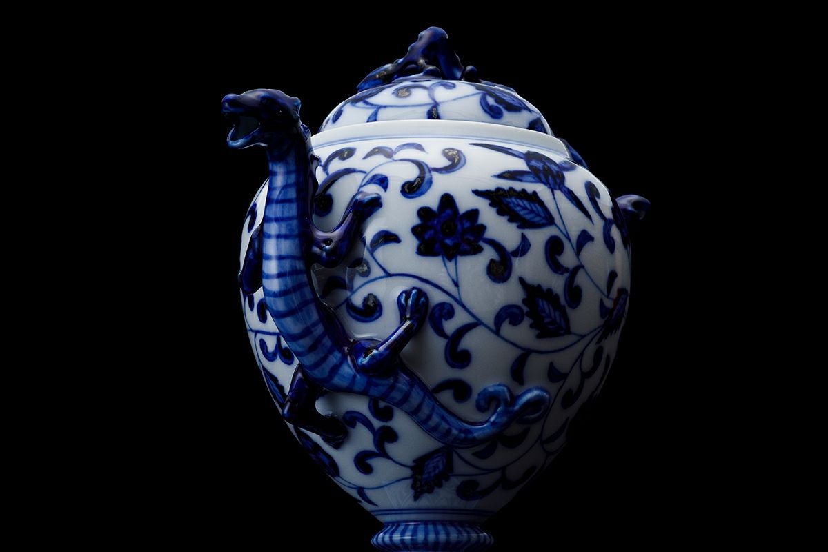 MING VILLAGE 染め付け　ティーポット 明染付 ティーセット | 有田焼 深川製磁｜公式オンラインストア
