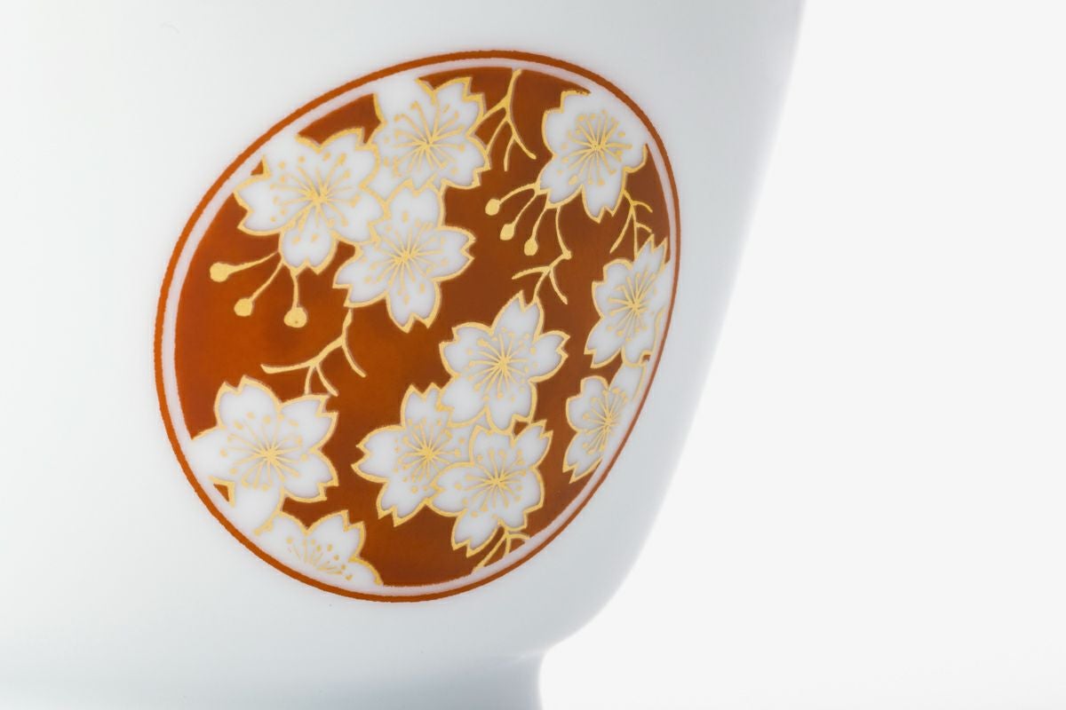 深川製磁　アルテ・ウァン 桜丸紋　墨 飯碗セット 桜丸紋 アルテ・ウァン | 有田焼 深川製磁｜公式オンラインストア