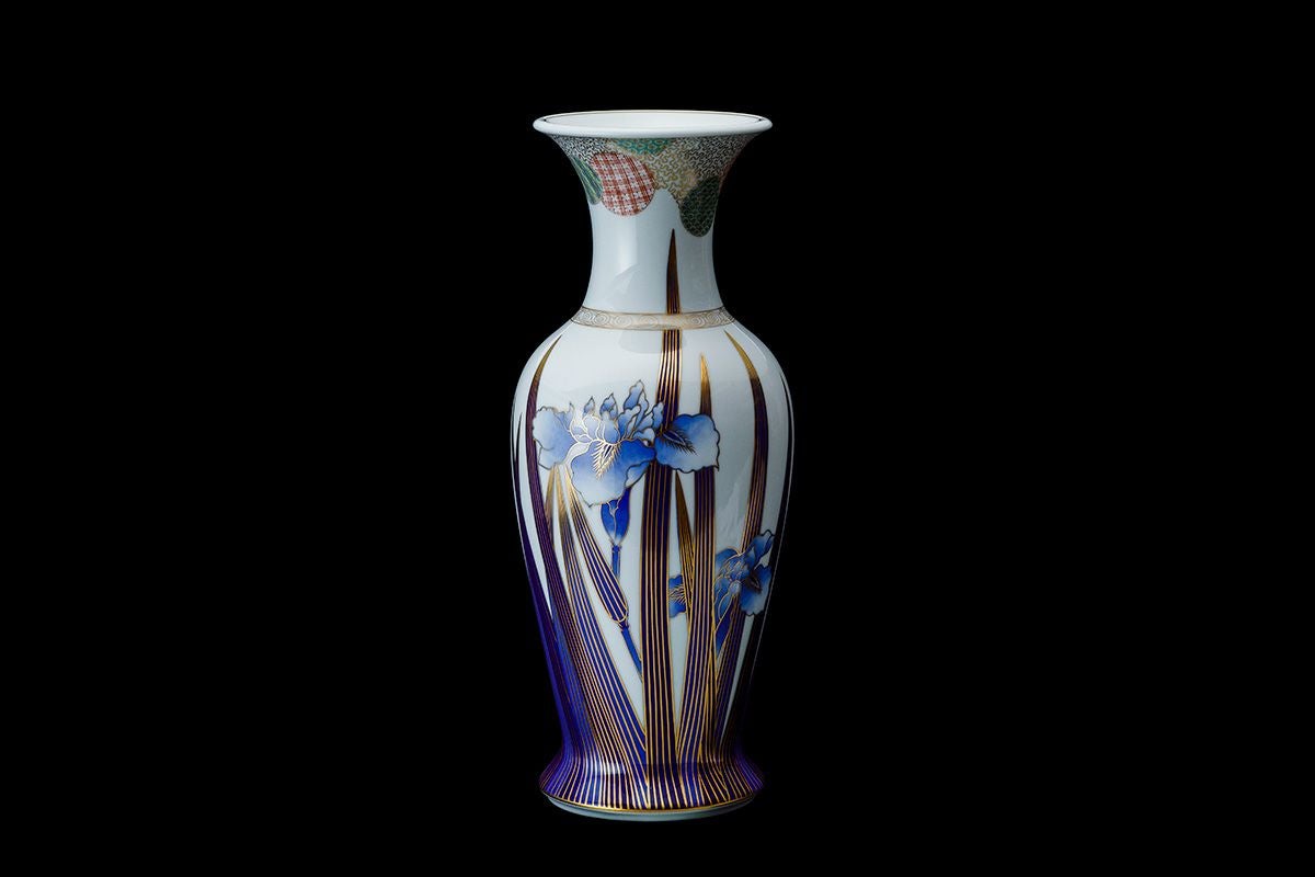 明治後期　オールド深川製磁　美人画　青海波　菩薩　直径39.7cm 　一尺三寸 明治後期～大正染付山水図尺皿 | 吉祥寺PukuPuku