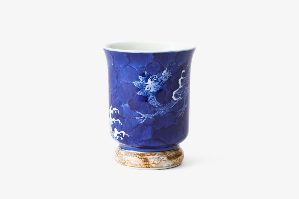 染付龍 フリーカップ | 有田焼 深川製磁｜公式オンラインストア