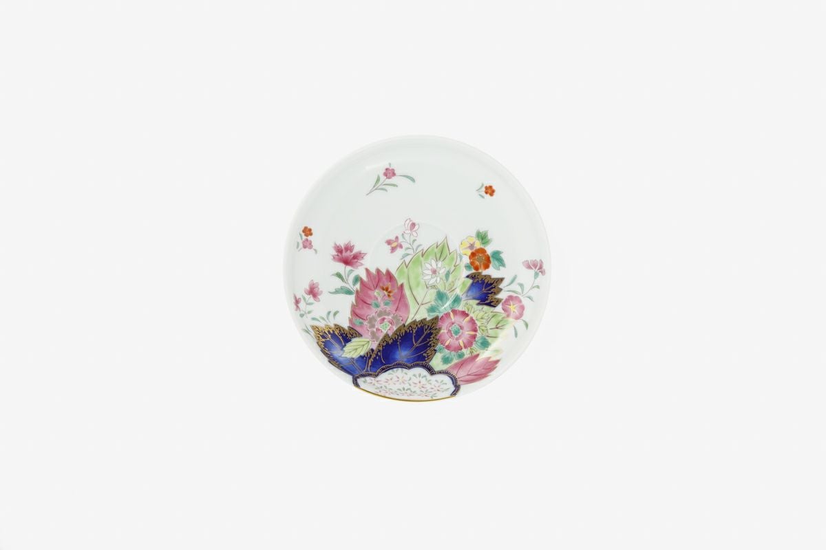 染錦絢爛草花絵 紅茶碗皿 | 有田焼 深川製磁｜公式オンラインストア