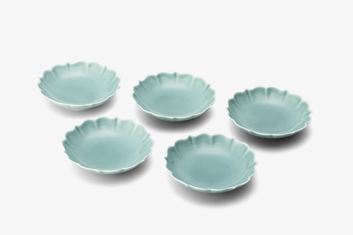 笹青磁 桔梗型中付 | 有田焼 深川製磁｜公式オンラインストア