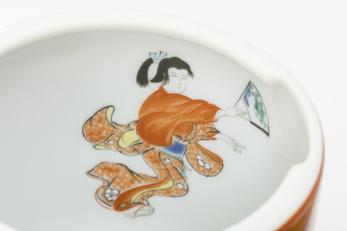 壺 春野焼き 三彩 小壺・同底裏 | 鶴田 純久の章 お話