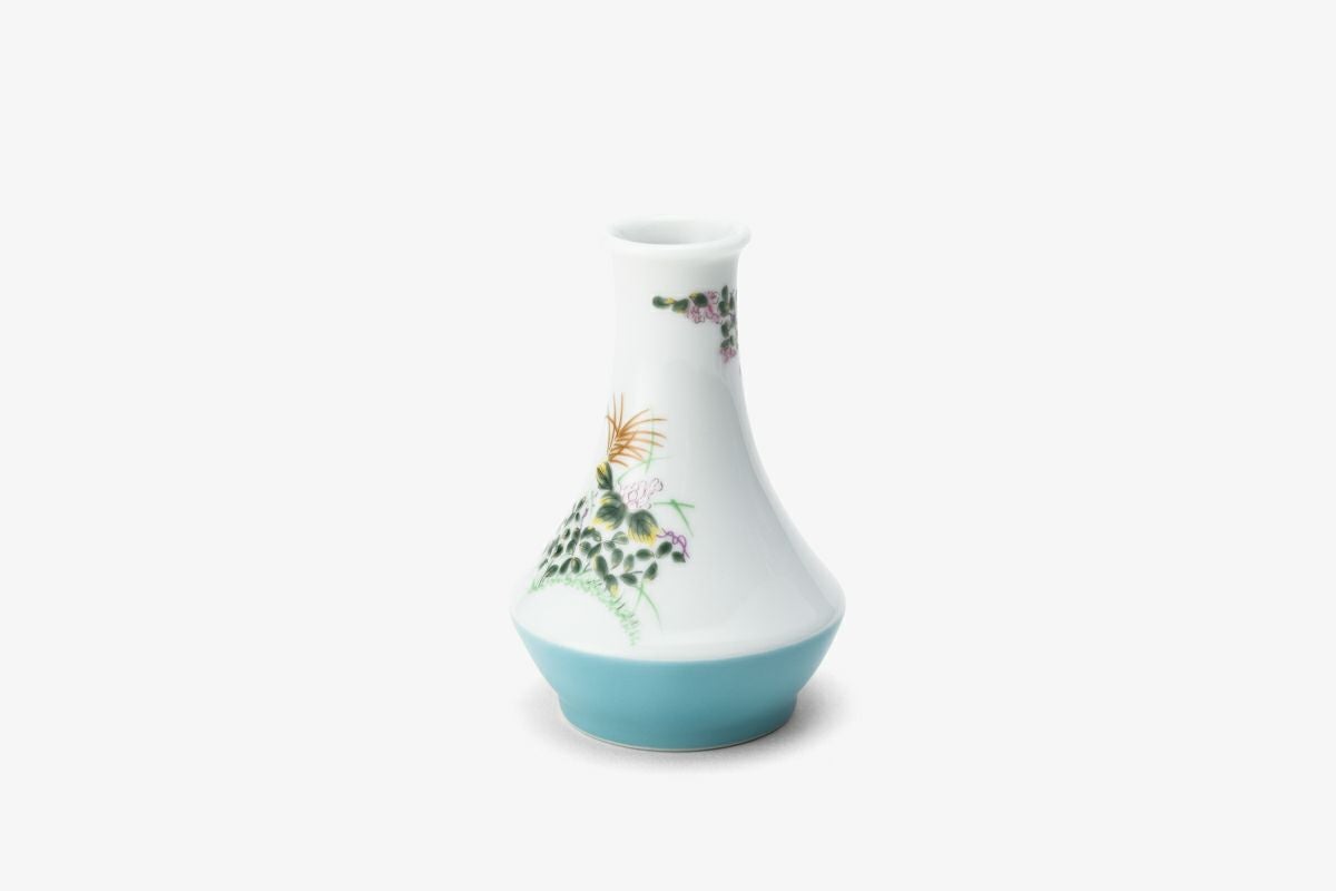 有田焼 深川製磁 山口昇然 希少 紅葉と緋連雀 花瓶 花生 花器／インテリア | 有田焼 深川製磁｜公式オンラインストア