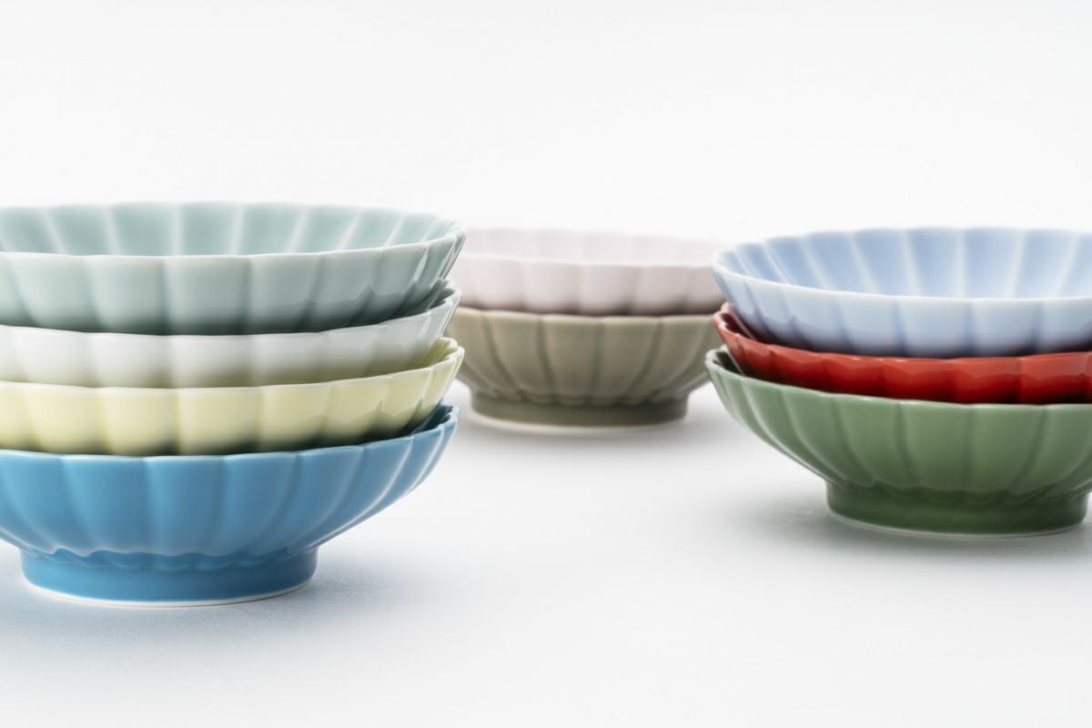 ≪3≫青磁 菊花小付 | 有田焼 深川製磁｜公式オンラインストア