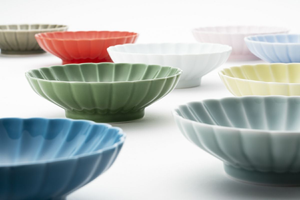 ≪3≫青磁 菊花小付 | 有田焼 深川製磁｜公式オンラインストア