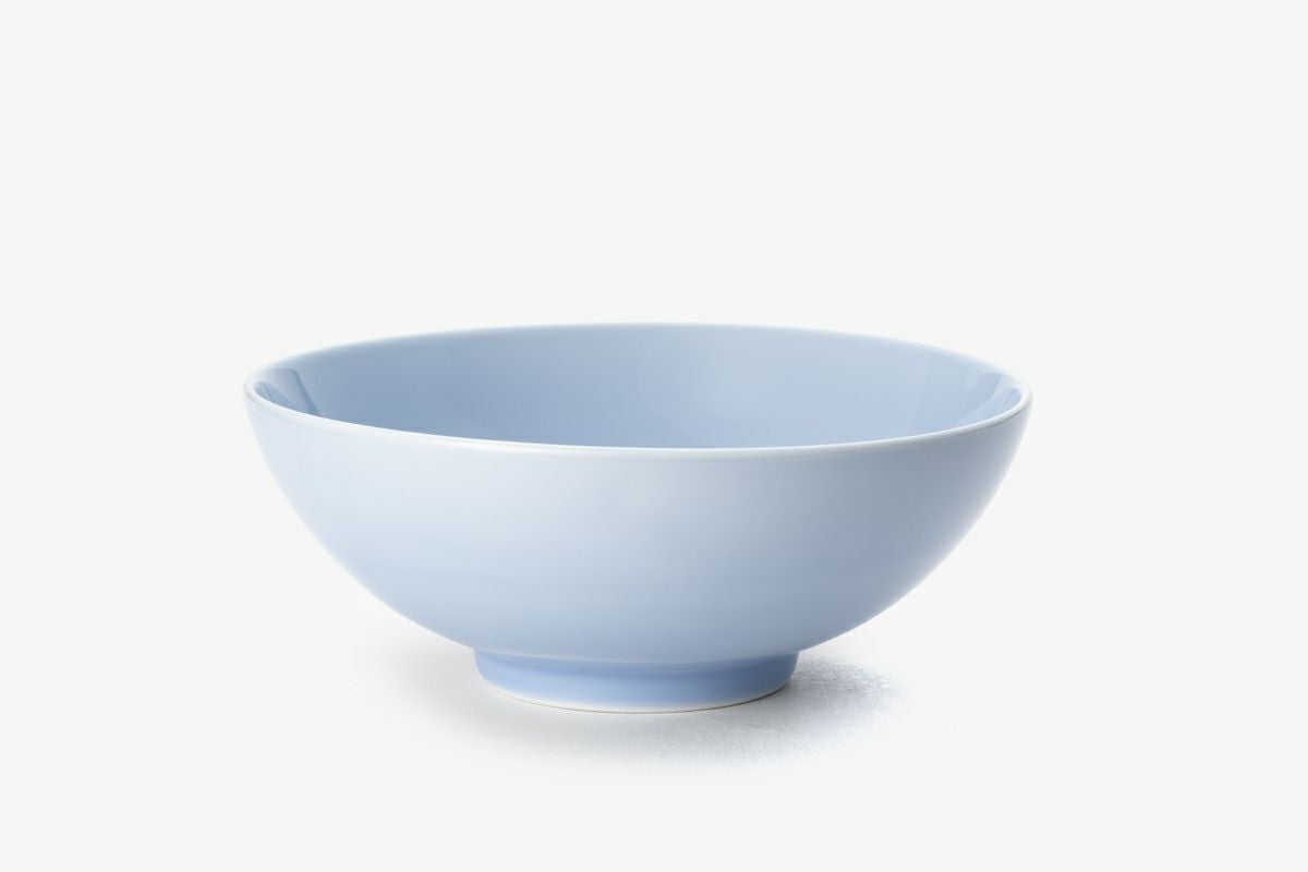 新品　未使用　深川製磁　小丼ぶり　２個　ブルー　ブラウン　　白　ドット　ペア しのぎ深丼がつくられる、深川製磁の工房を訪ねて 後編 | 久原本家