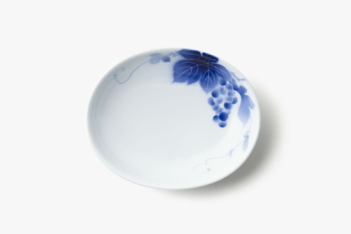 Tiffany 香蘭社 深川製 伊万里焼　食器セット　まとめ売り ブルーワイナリー 谷型楕円和皿 | 有田焼 深川製磁｜公式オンラインストア