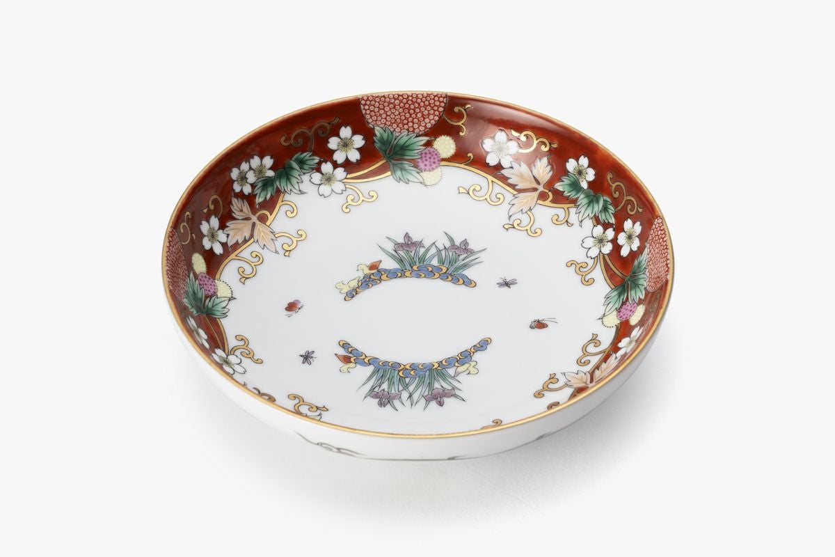 深川製磁　古代青磁釉椿文様深皿未使用品 ☆古代青磁釉椿紋様 深皿 | 有田焼 深川製磁｜公式オンラインストア