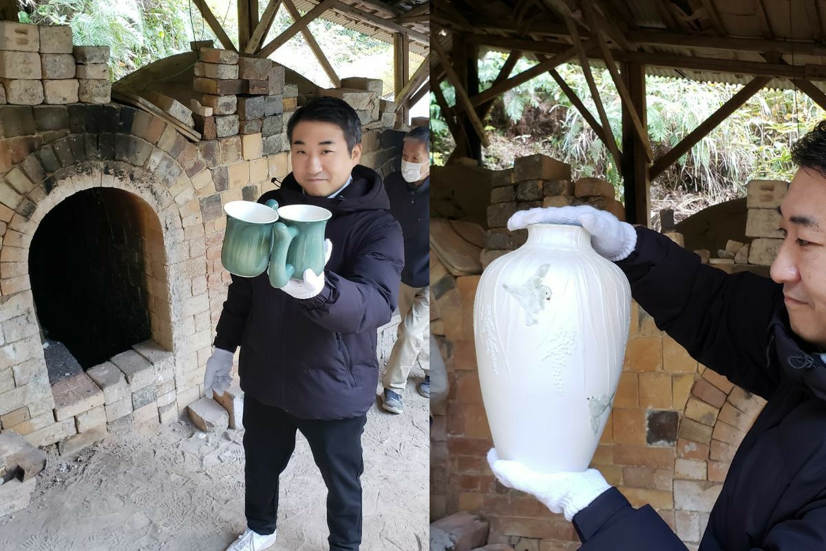 24谷窯瑠璃地 湯冷まし | 有田焼 深川製磁｜公式オンラインストア