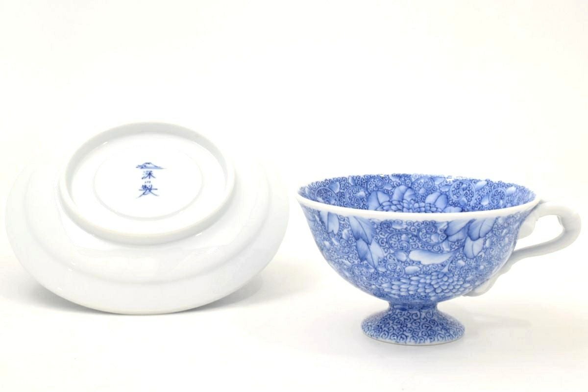 ☆130周年記念作品 官窯天竺牡丹 碗皿 | 有田焼 深川製磁｜公式