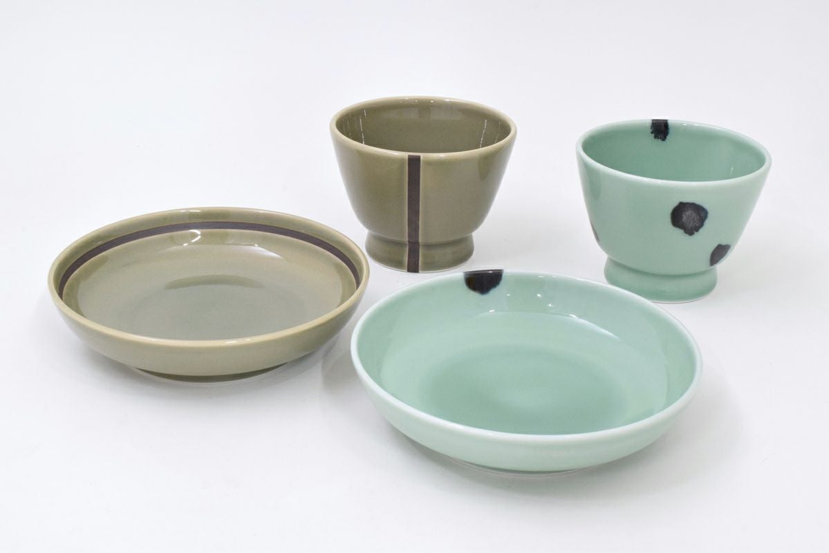 染錦ひょうたん古伊万里型飯碗 | 有田焼 深川製磁｜公式オンラインストア