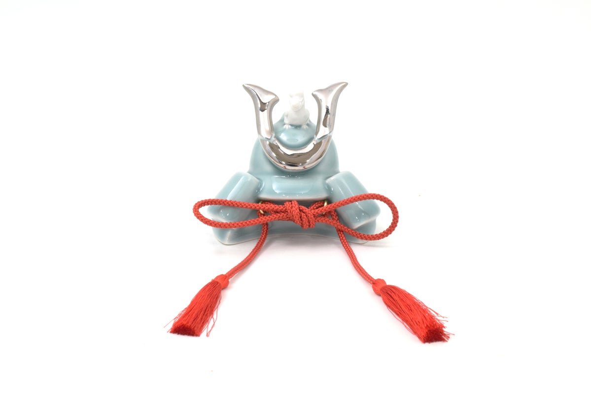 青磁かぶと 置物 | 有田焼 深川製磁｜公式オンラインストア